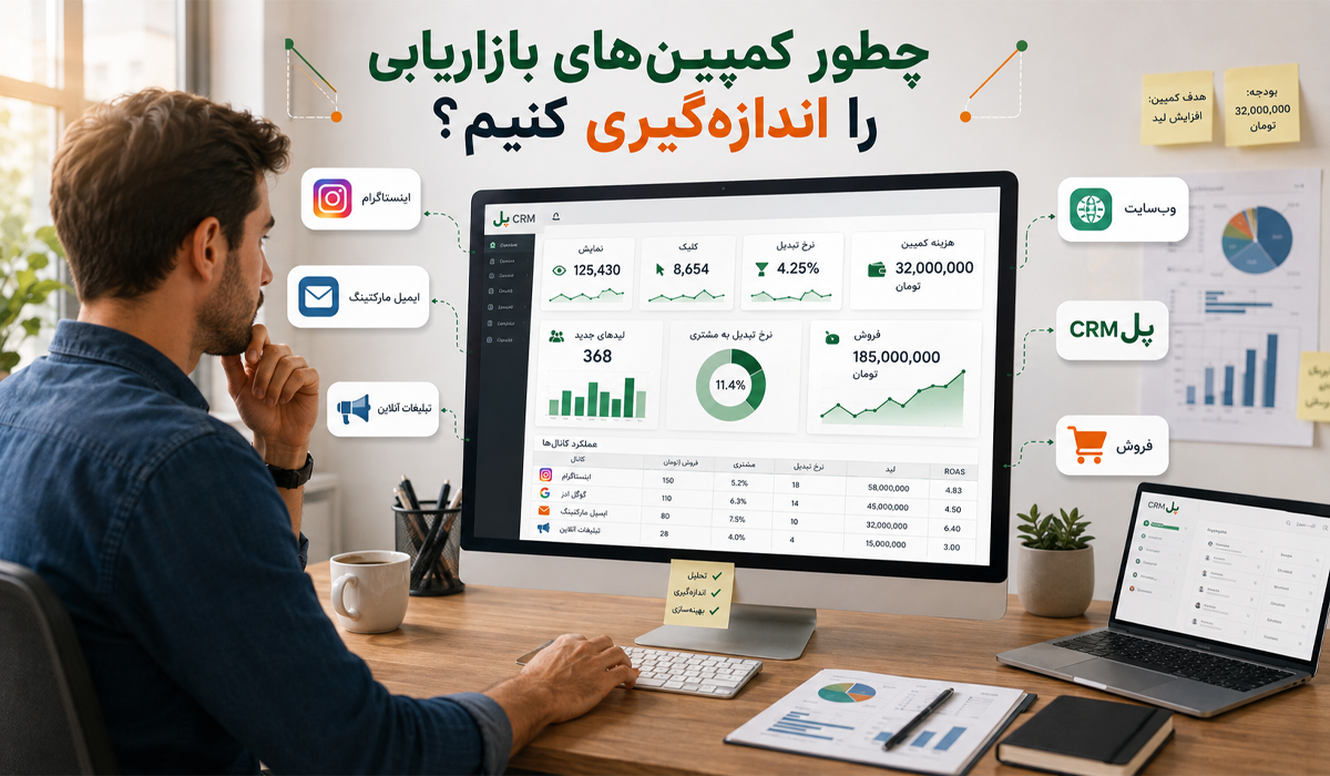 چطور کمپین‌های بازاریابی را اندازه‌گیری کنیم؟
